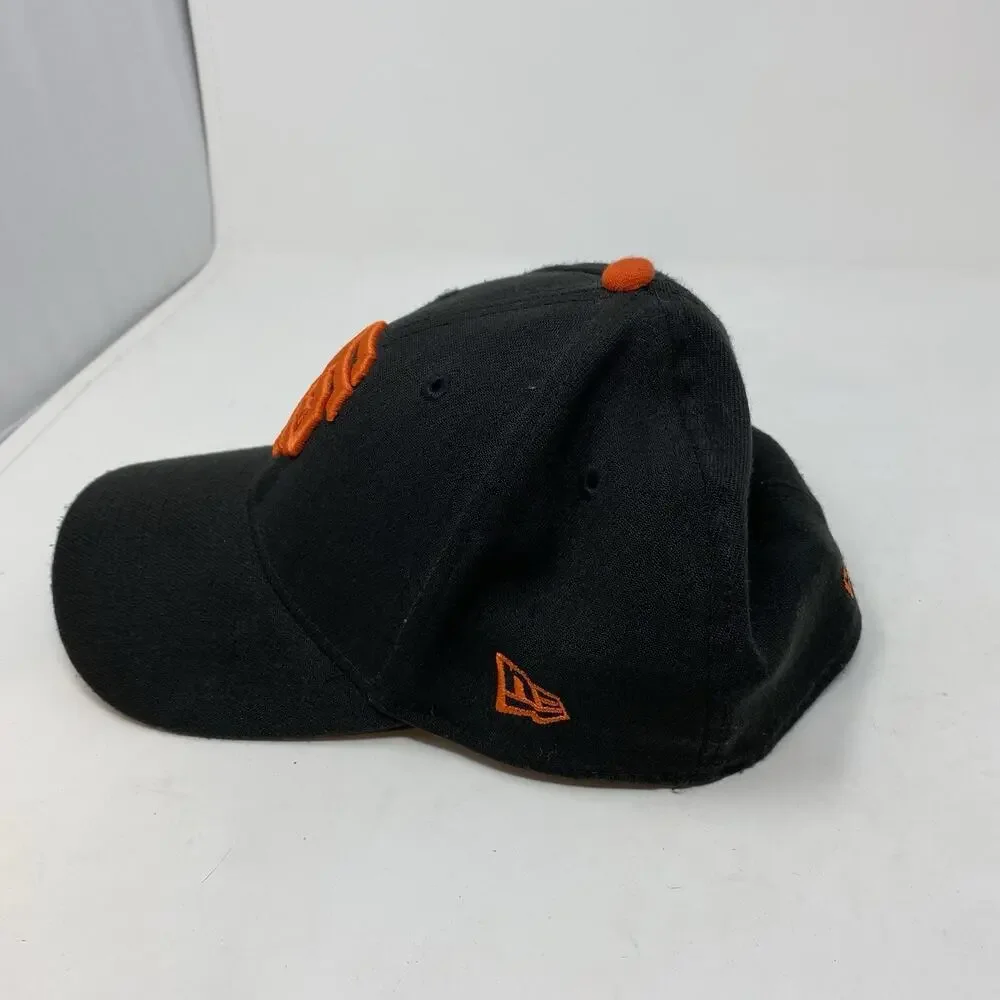 San Francisco Giants Hat New Era Youth Sz 39Thirty Flex Stretch Fitted MLB Black